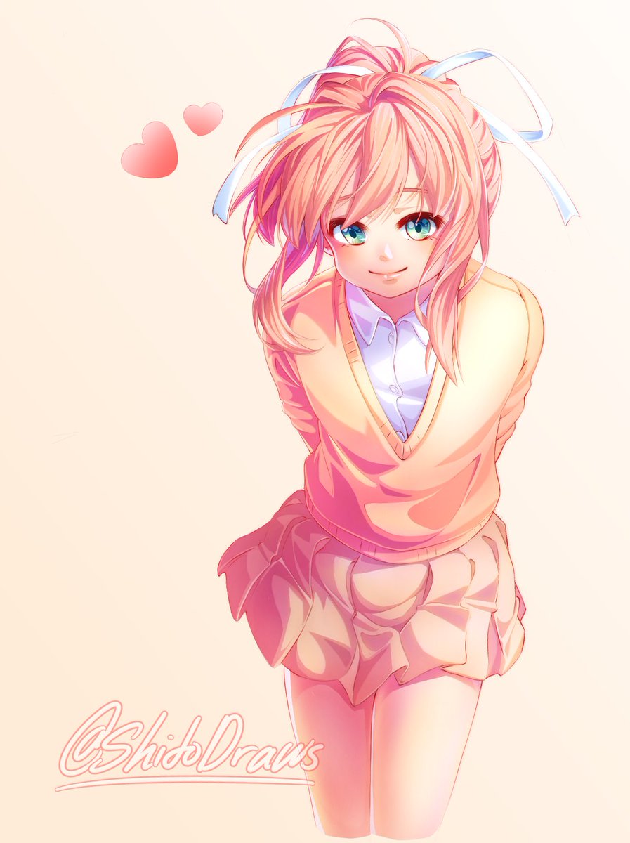 ShidoDraws's tweet image. Here's a throwback to MAY, 2021!
This is one of my favorite artwork I made, a drawing of childhood Monika.

#DDLCthrowback #may