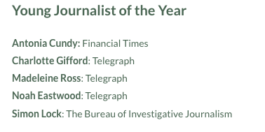 Hats off @SimonLockTBIJ - deservedly on the @Wincottfound financial journalism awards short list Testament to a year of forensic combing through Abramovich's financials, radically deepening our understanding of the man Including the first documenatry link between him and Putin