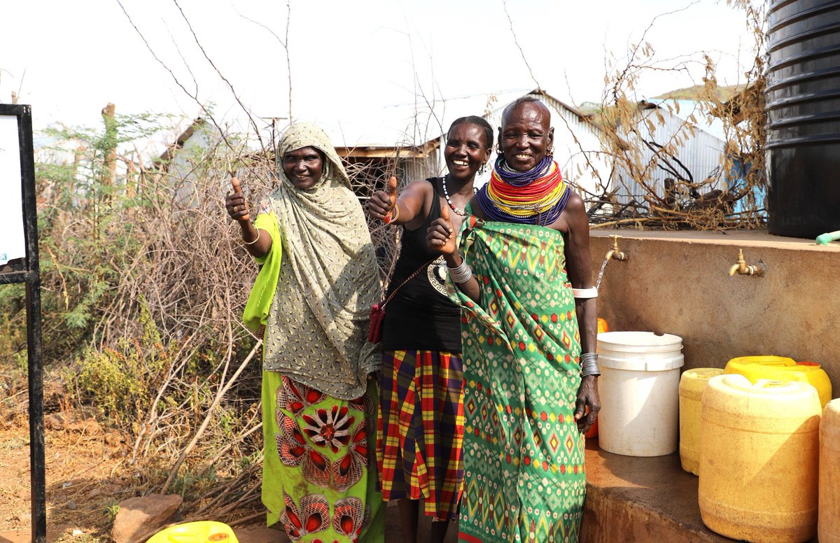 Thanks to support from USAID Kenya, LMS Kenya has restored 32 water projects in northern Kenya, allowing residents in Garissa, Isiolo, Marsabit, Samburu, Turkana, and Wajir counties to participate in activities like agriculture. #WASHImpact @FeedtheFuture @acdivoca