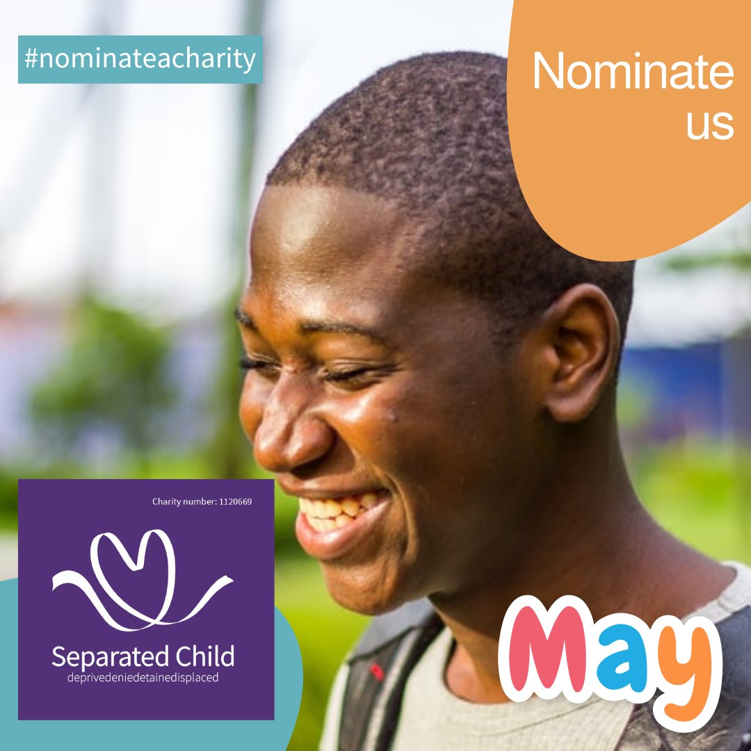 Please help us win £1,000 this year so we can create even more packs of essential clothes and toiletries for #separatedchildren. Use the link ➡️ bit.ly/3IZZNK4 & our full charity name -The Separated Child Foundation -to make your nomination. Thank you for your support🧡