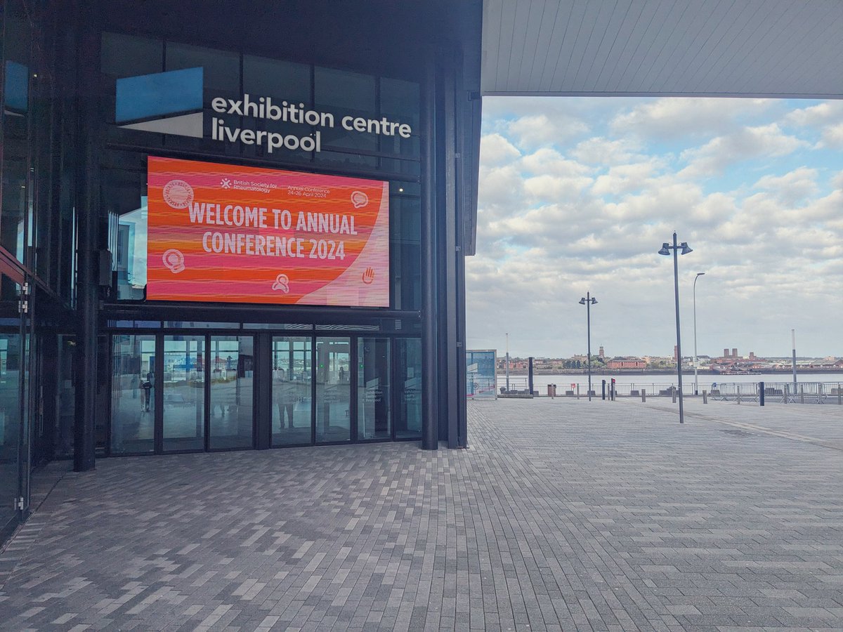 Excited to be in Liverpool for the next three days, focusing on supporting patients with rheumatic conditions in our services.Can't wait to catch up with familiar faces and make new connections! @michelle_chieza @VersusArthritis #BSR24 @evemdsmith_eve @Cyclinintherain