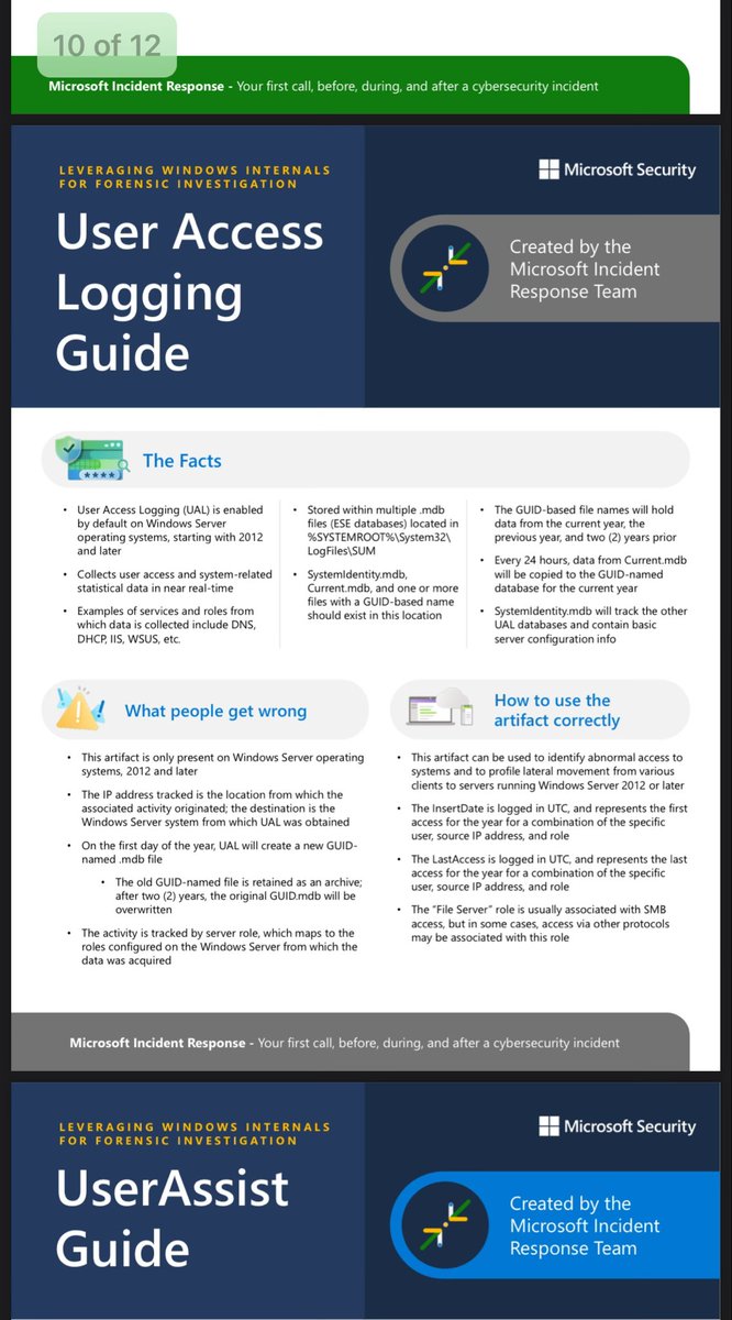 This is awesome! Incredibly useful for IR and beats my handmade notes 😆 

Thank you to the folks that made this guide public 🙏 🙏 

Get the PDF directly from here 🔗 cdn-dynmedia-1.microsoft.com/is/content/mic…