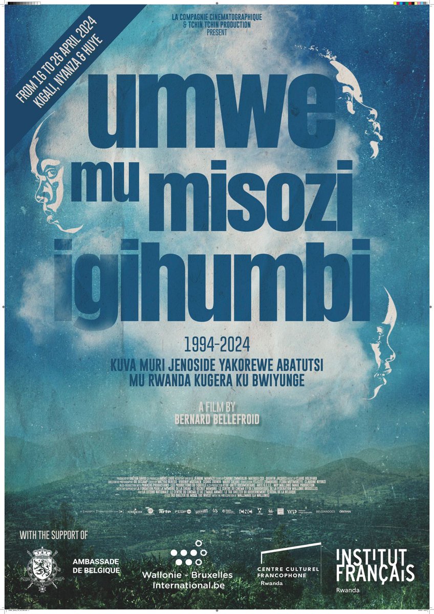 A ne pas rater ! Ce soir la projection du film documentaire ' Une des mille collines' à @mundi_center à 18h30. #Kwibuka30