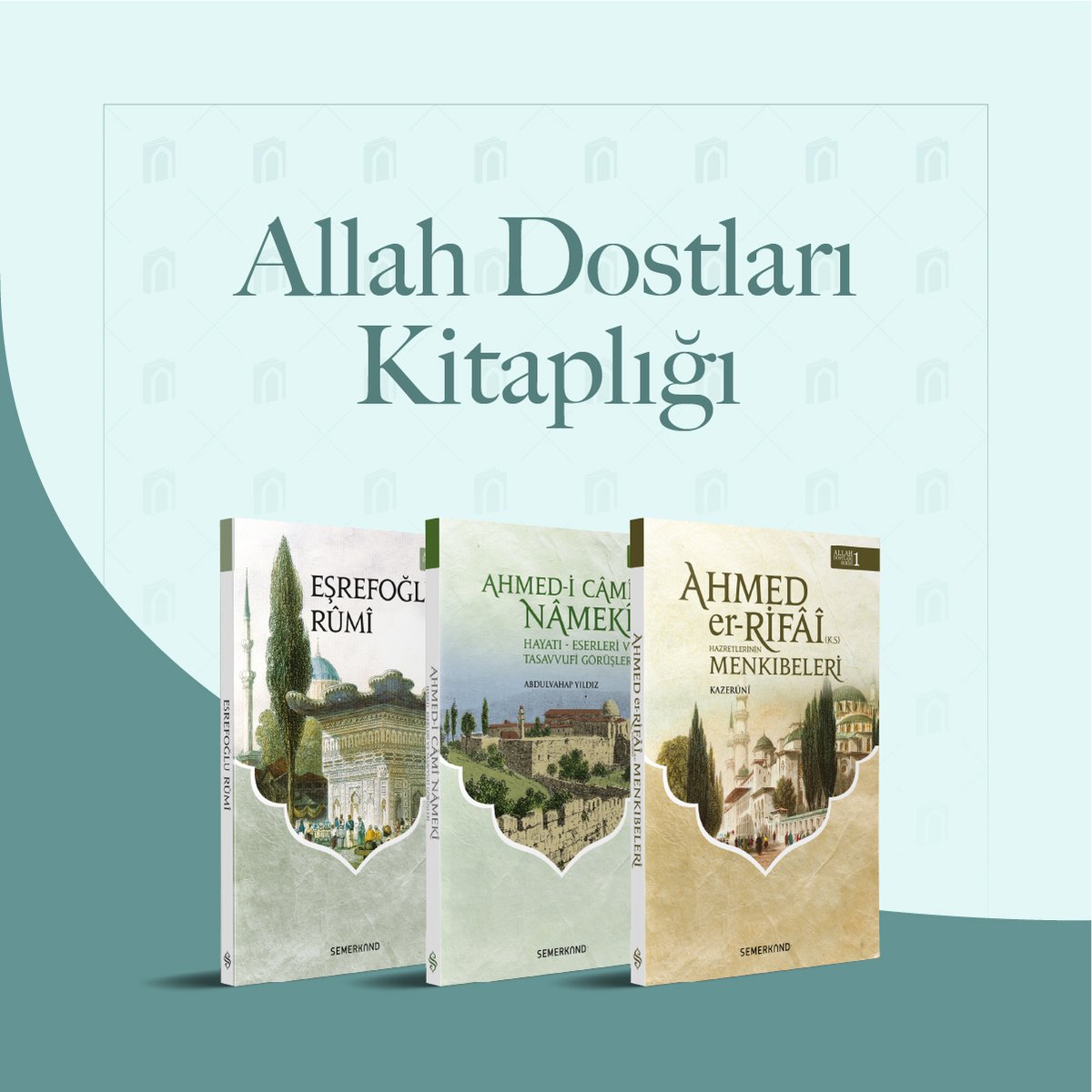 ALLAH DOSTLARI KİTAPLIĞI Allah Dostları kategorisindeki birbirinden değerli eserler bu kitaplıkta... semerkandkitap.com/kategori/allah… İYİ OKUR, İYİ KİTAP OKUR #sohbet #nasihat #ahlak #nakşibend #hikmet #sufi #tasavvuf #kitap #semerkandkitap #iyiokuriyikitapokur