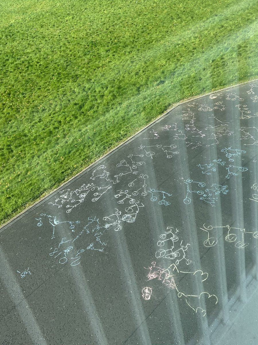 1B2 taking their learning outdoors today!☀️<a href="/theparkmains/">Park Mains High</a>