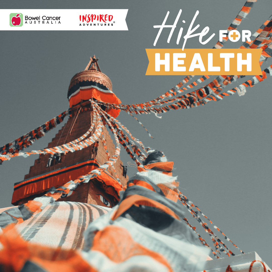 We’re challenging ourselves to climb the mountainous Annapurna in Nepal, and we want you to join us! Bowel Cancer Australia is excited to be partnering with charity challenge organisation @inspiredadvntrs to launch a team in the upcoming Hike for Health in October 2024. Over