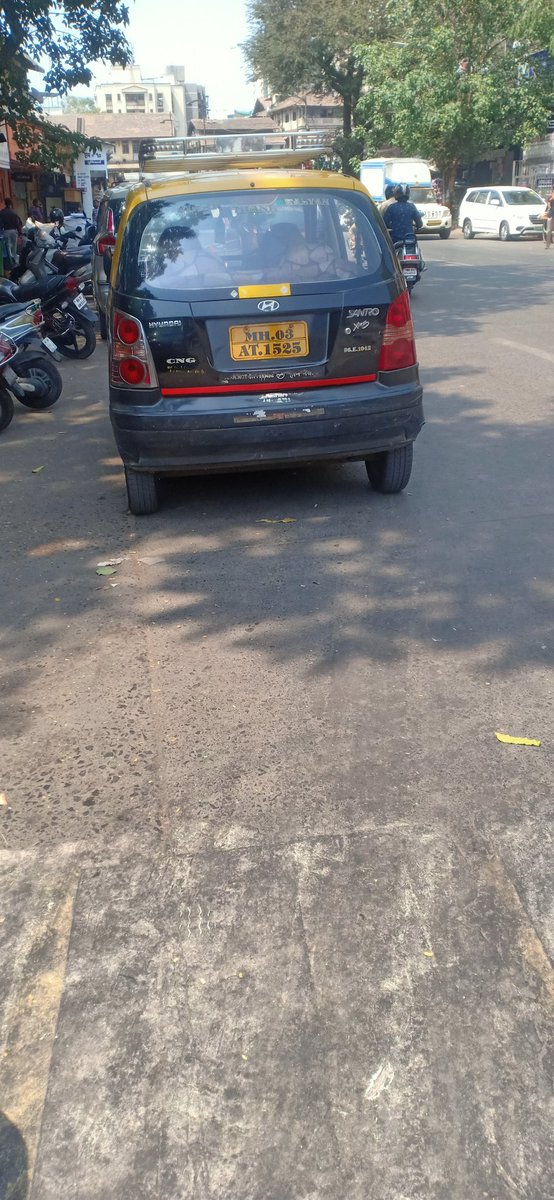 @MumbaiPolice MH03 AT. 1525 I asked this taxi driver to go from Mazgaon to Agripada, he said it would be ₹ 150, I said if we go by meter then he resorted to abusive language, appropriate action should be taken.