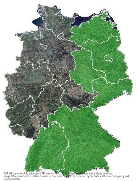 GAF_Munich's tweet photo. Success: @GAF_Munich wins framework contract of the #Bavarian State Ministry of Food, Agriculture, Forestry & Tourism with #fullyautomated #cloudbased #AI #satellitedata expertise for #EU #CAP #cropmonitoring more: https://t.co/QlCbNbyJGf @bmel #sustainableagriculture https://t.co/SATK87LDB7