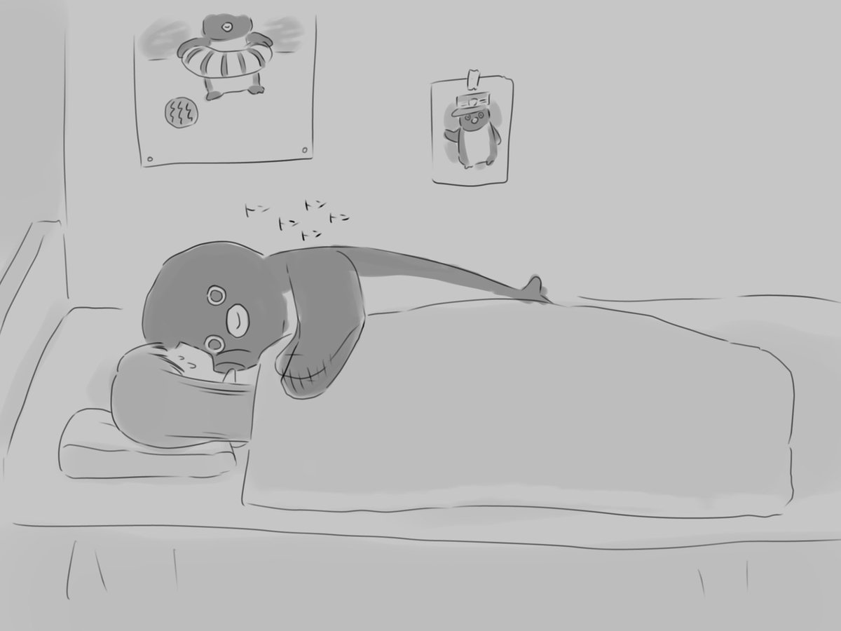 でっかいsuicaのペンギンにトントンされながら寝たいなぁと思ってたけど
ちょっと面白くて寝られないかもしれない