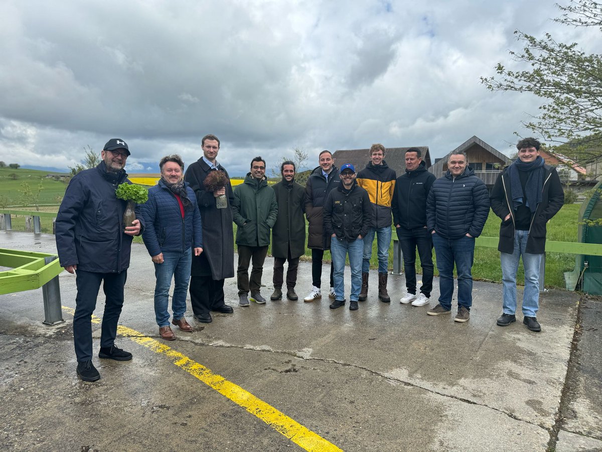 We had the pleasure of welcoming EIT Food Seedbed Incubator yesterday to Agropôle. It might have been a cold wet day, but their eagerness to learn about our Swiss Ecosystems warmed our hearts! @EITFood #foodtech #eitfood #improvingfoodtogether #foodcanfixit