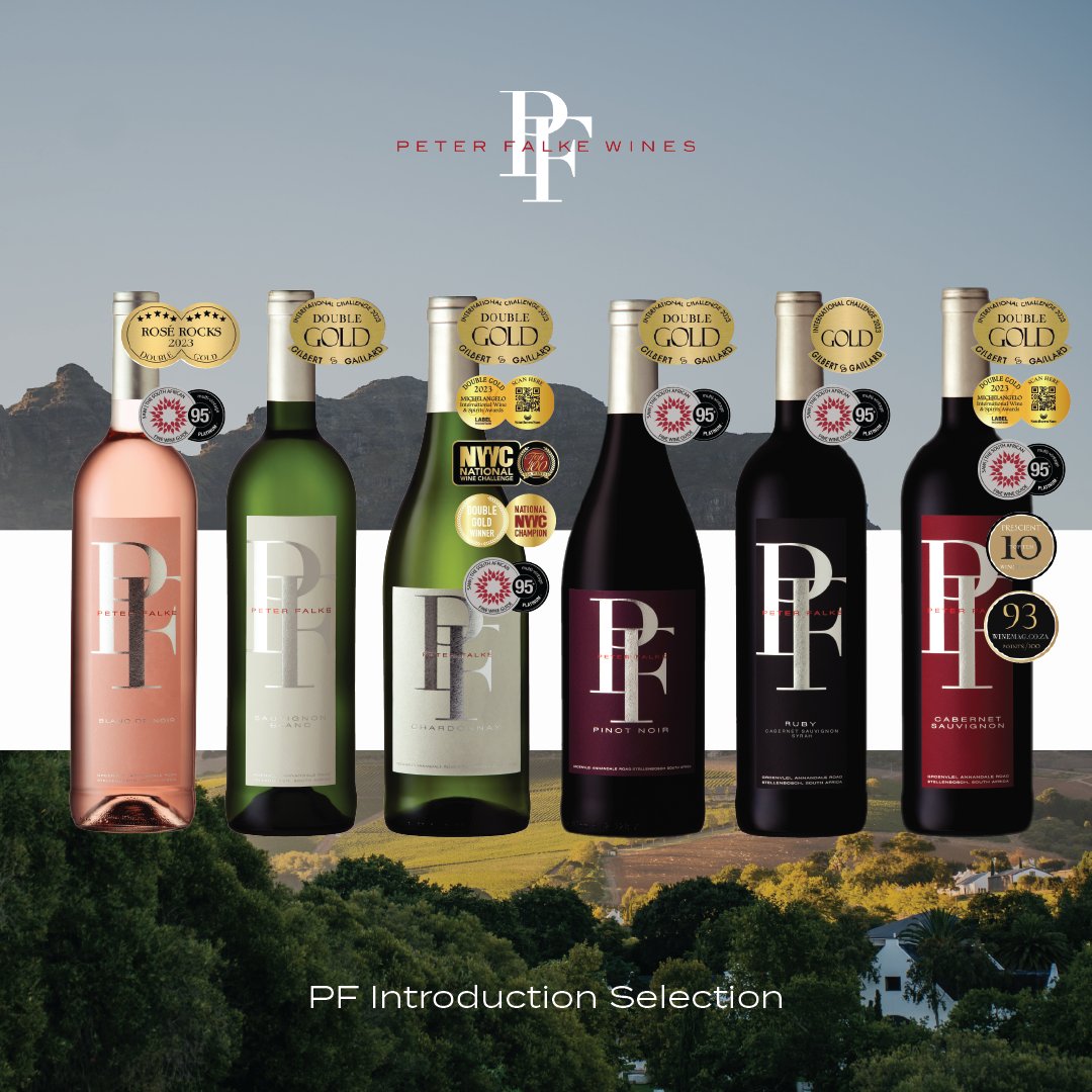 Save R150 on our PF Introduction Selection and get free shipping on your order!

Shop on the official PF online store: zurl.co/R97k
 
#PeterFalkeWines #ProudlyStellenbosch #StellenboschWineRoute #VisitStellenbosch #CapeWinelands #IntroductionSelection #WOSA