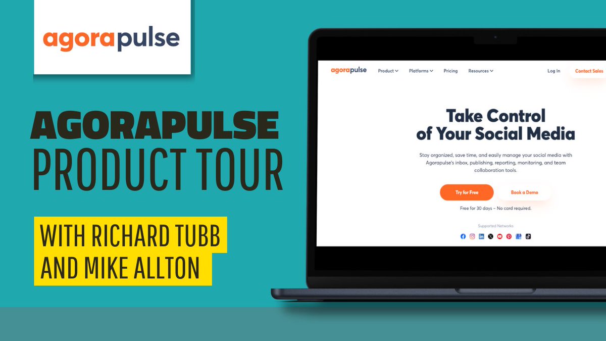 Excited about my upcoming chat with @mike_allton, Head of Strategic Partnerships at @Agorapulse, tomorrow! 🎥 We'll be recording a video demo. What burning questions do you have for him?

Drop them below! 👇

#SocialMedia #VideoDemo #AskMeAnything #ManagedServices