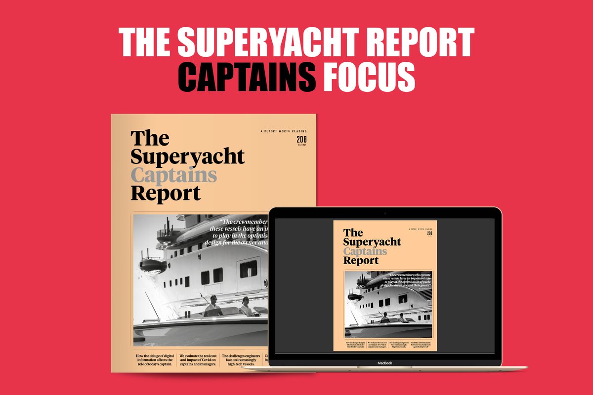 With the Superyacht Captains Report fast approaching, we would like to ask #Captains & Senior Crew members in our community to fill in our short survey where we ask for your valuable insights on the changing superyacht landscape > bit.ly/3w7qEQx #report #seniorcrew