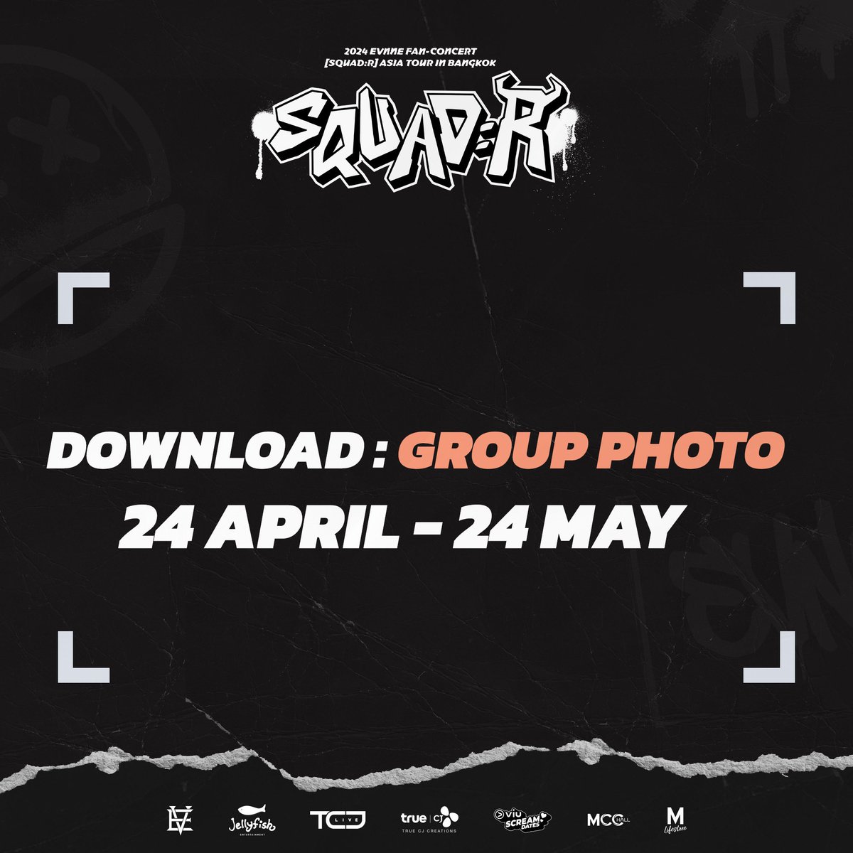 📸 ผู้โชคดี GROUP PHOTO ในงาน 2024 EVNNE FAN-CONCERT [SQUAD:R] ASIA TOUR IN BANGKOK 

❗️สามารถดาวน์โหลดได้ตั้งแต่วันที่ 24 เมษายน - 24 พฤษภาคมนี้

📸 For those lucky fans who got the "GROUP PHOTO" benefit, please find this link below to download. 

❗️ The file will be available