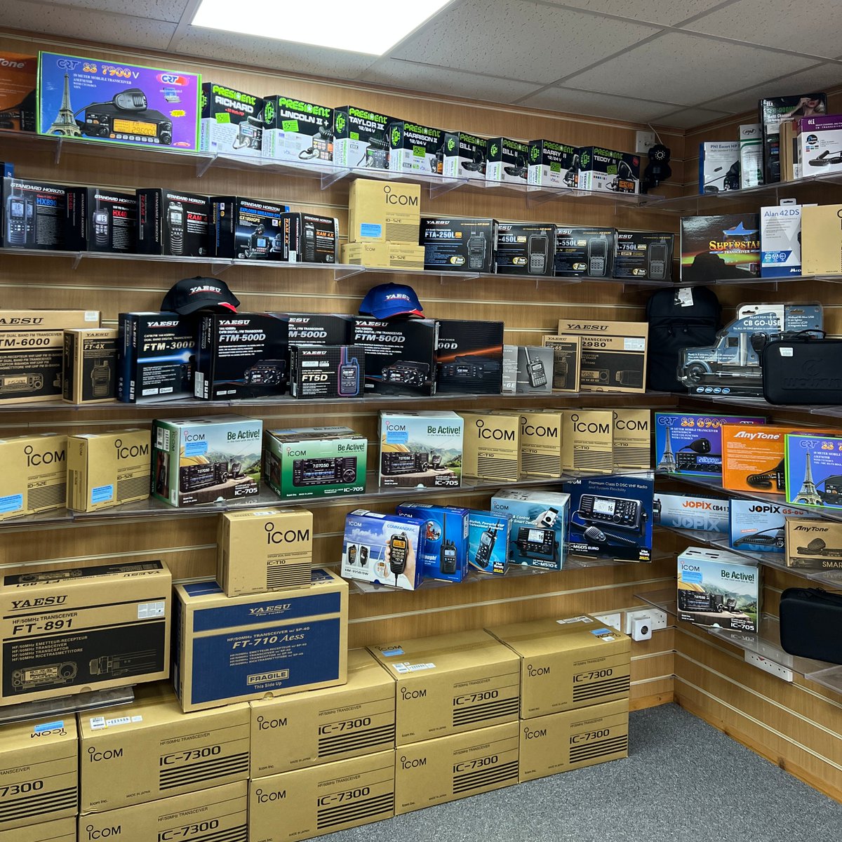 Shelves stocked to perfection 🌟 

Come explore the wonders at Moonraker Base in Milton Keynes 📍

Our shelves are brimming with goodies waiting for you to discover. 

See you soon!

#moonraker #hamradio #amateurradio #amateurradiooperator #hamradioantenna #hamradiocommunity