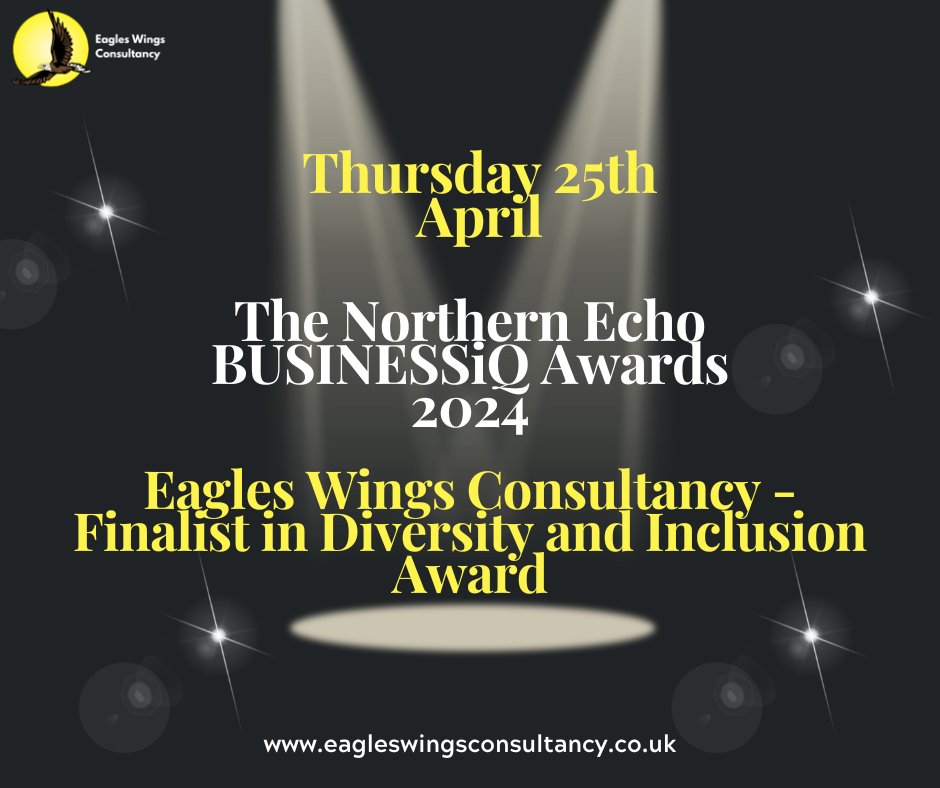 Tomorrow, we have the honour of being finalists in the Diversity and Inclusion Award category at The Northern Echo BUSINESSiQ Awards 2024! Winning the award would be fantastic, but simply being recognised as a finalist is an incredible achievement. Wishing all finalists the very