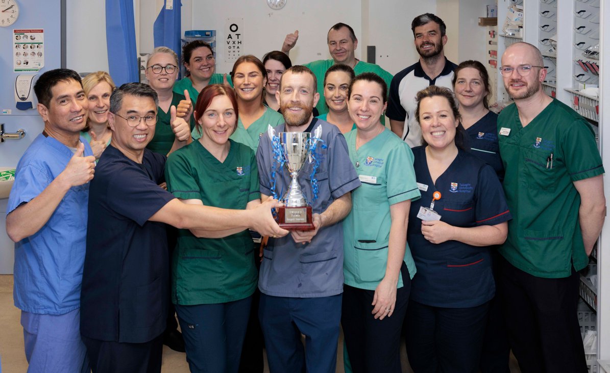 Well done to our Emergency Dept who have been officially crowned Ireland's fittest ED! Our team walked ran and cycled a greater distance than all other EDs nationally The results were recorrded and then calculated by the online tracker Strava @vickymeighan @saraodwyer