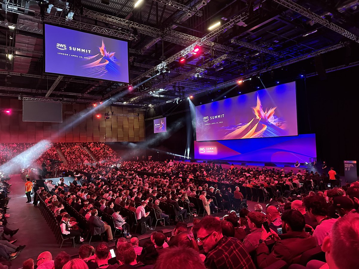 Good morning AWS Summit London