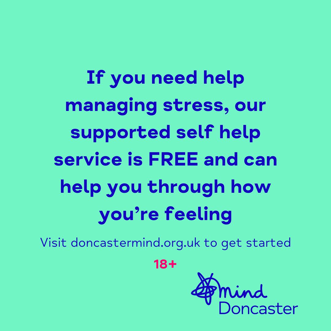 It's hard when a family member or loved one is dealing with a long term health condition. If you're experiencing stress or know anyone affected by stress please reach out to us. Our supported self help service can help you or them to get through, visit doncastermind.org.uk/our-services/o…