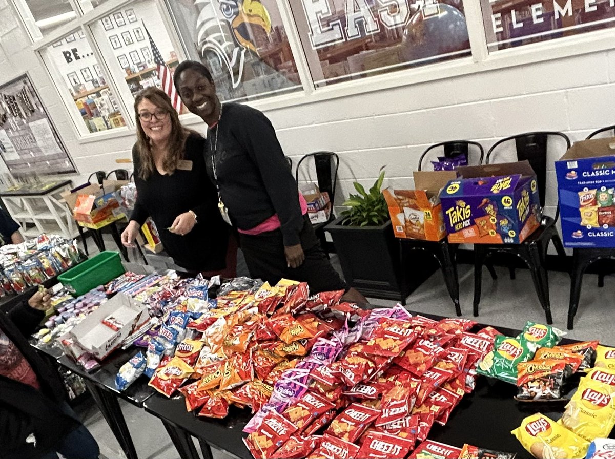 These amazing administrators were hustling running our Milestones “store” yesterday! So thankful to be a part of this amazing team. #OneTeamOneDream #ELEvate #allhandsondeck @eastlake_hcs @DFlowLeads @leela_varian