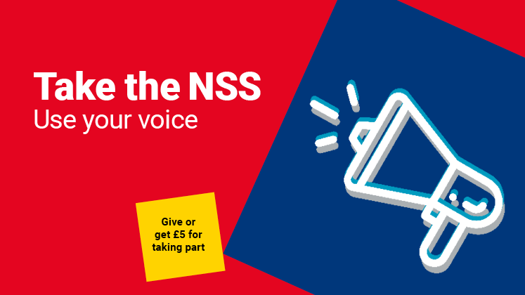 Third-year undergraduates – if you haven’t already, there’s still time to take the National Student Survey (NSS) so you can shape the student experience of the future! Take 10 minutes today to fill it out ➡️ow.ly/qAif50Rm4l2 The survey closes on 30 April 2024