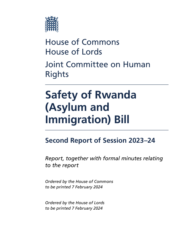 The Govt’s new law declares that #Rwanda is safe. However, both the House of Lords Select Committee on the Constitution & the Joint Committee on Human Rights have maintained that the safety of Rwanda is a matter for the courts, not parliament, to decide. theconversation.com/how-the-bill-t…