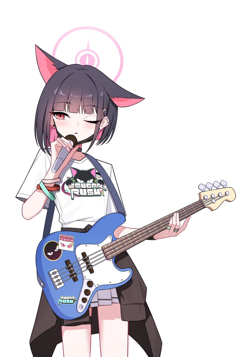 #ブルアカ #ブルーアーカイブ 🐱🎸🎤