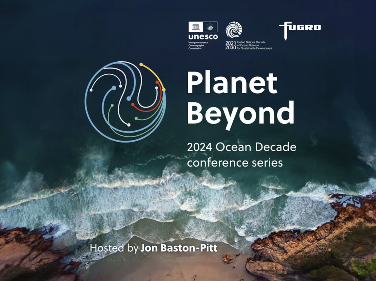 During the 2024 Ocean Decade Conference, we partnered with @Fugro to interview an exciting line-up of experts attending #OceanDecade24 for a special podcast series. 

Listen to the experts' insights on the ocean's most pressing issues here: ow.ly/HK8z50RmSLo