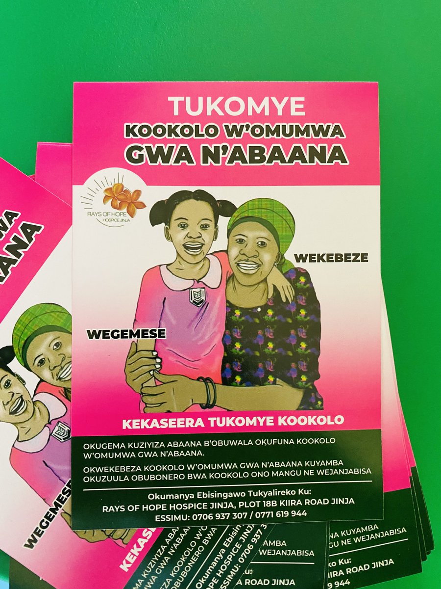 A busy week!,been having Ca CX screening training with @raysofhopejinja and today we are screening mothers for cervical cancer at @BuikweHospital . I encourage all ladies and mothers to go for cervical cancer screening from the nearest health facility for an early detection