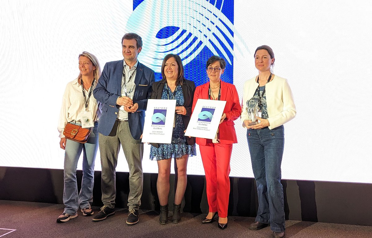 Parcs Saint Kerber, Algolesko win 2024 Seafood Excellence Global awards - Read the full story: lnkd.in/eSyMRtqu

#SEG24 #seafoodexpo #seafoodindustry #seafood