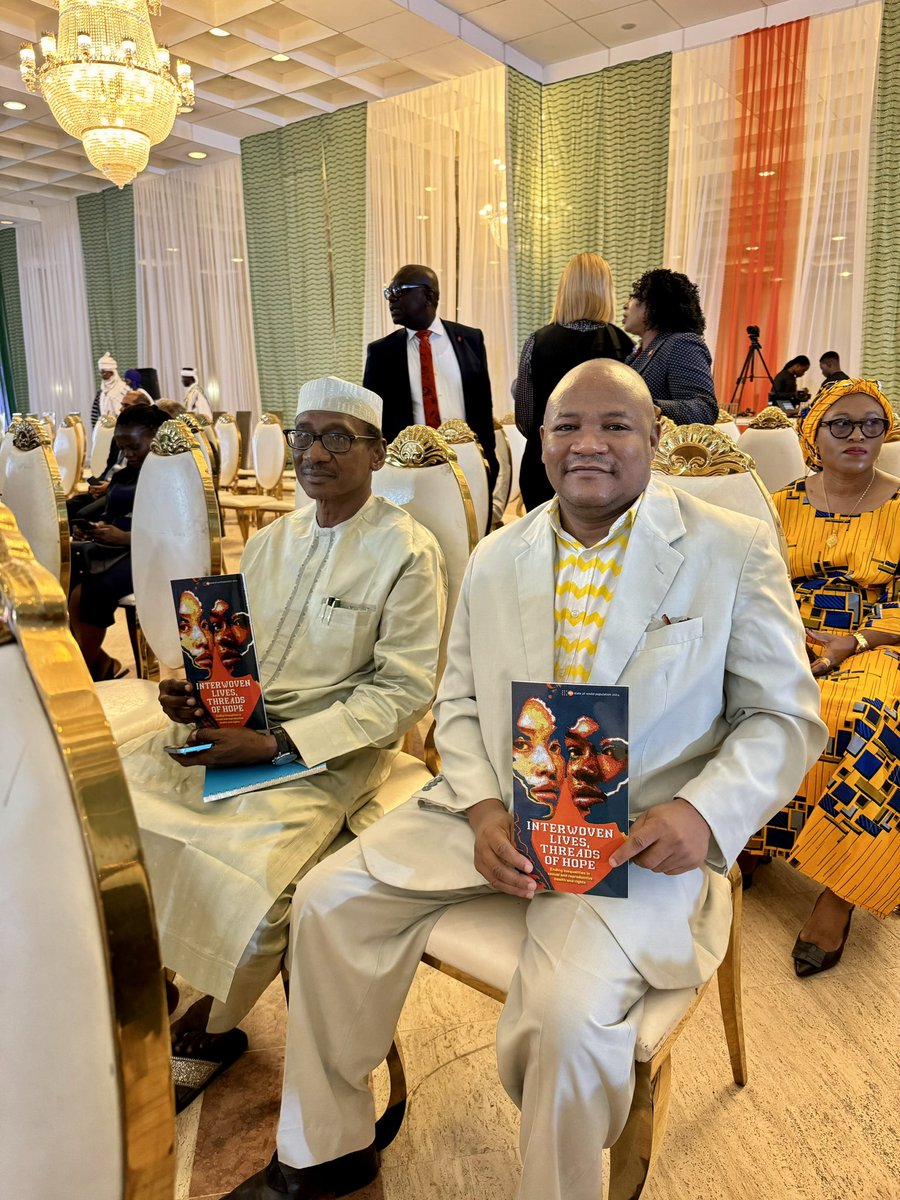 AHBN is live at the Launch &amp; Unveiling of the 2024 State of World Population Report, hosted at the presidential villa today, April 24th, 2024. Follow for updates as we engage in this important discourse. #AHBN #WorldPopulationReport