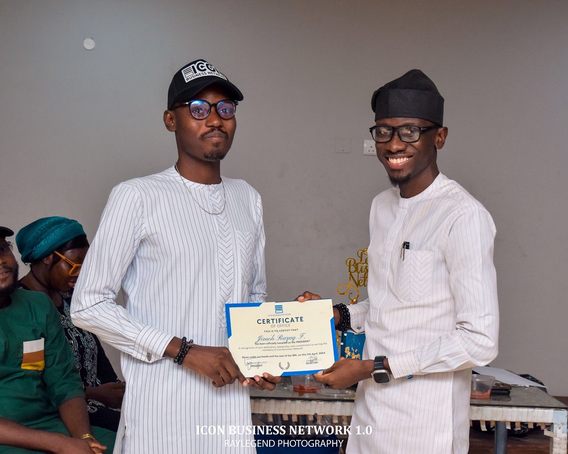 IconBizNetwork_'s tweet image. Icon Business Network is an organization, aimed at bringing out the best in young Nigerians all over the world.

The vision for this organisation is to bring about positive change that will be driven by young people with innovating and inspiring minds.