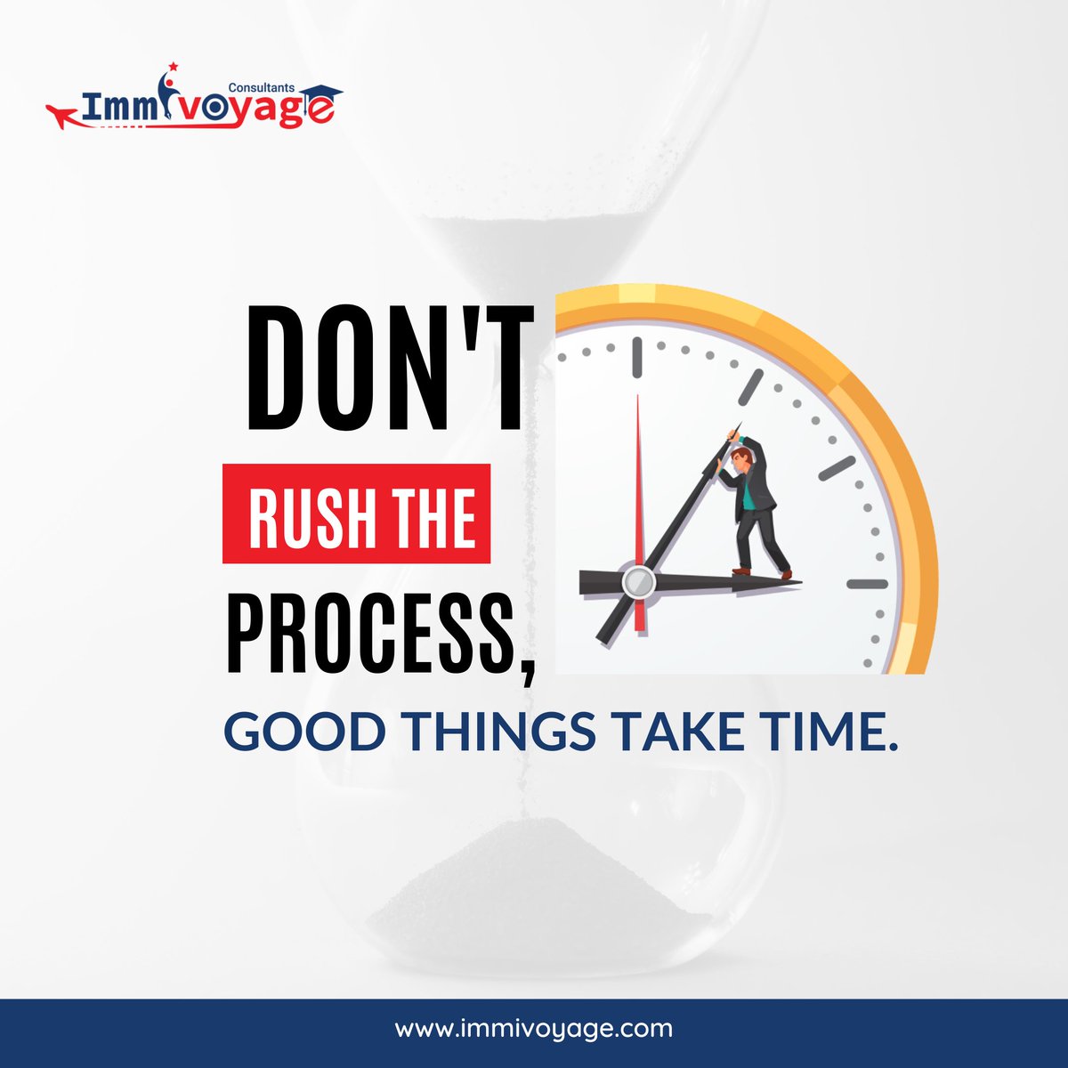 These simple lines highlight the motto of persistence and patience.

In order to achieve success, learn to wait with patience and silently keep on working hard.

Learn More - immivoyage.com

#visaexpert #immivoyage #india #success #immigrationservices #visasuccess