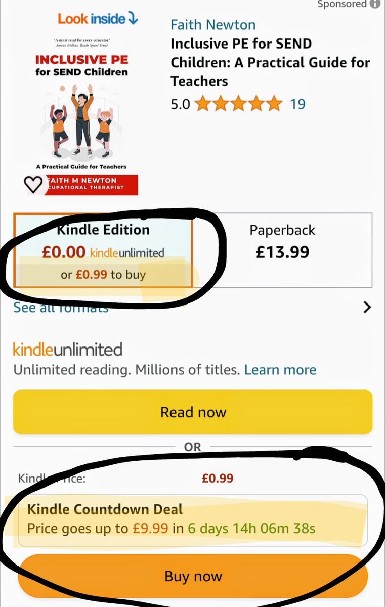 My e-book is only 99p until April 30th. Make your coaching sessions more inclusive! amzn.eu/d/hqnZxno #coach #sportcoaching @SchoolSportSpe1 @Ad_Fuller @Riley_Sport_Fit @TeachersRun