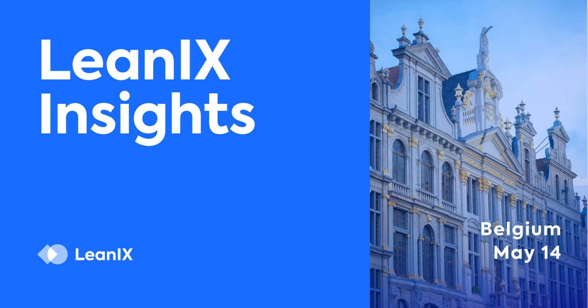 Join us at #LeanIXInsights Belgium for an event filled with customer and expert presentations, great insights, and networking opportunities to accelerate your enterprise architecture journey. Includes a presentation by Terumo Europe. Register now: bit.ly/3UvUtnw
