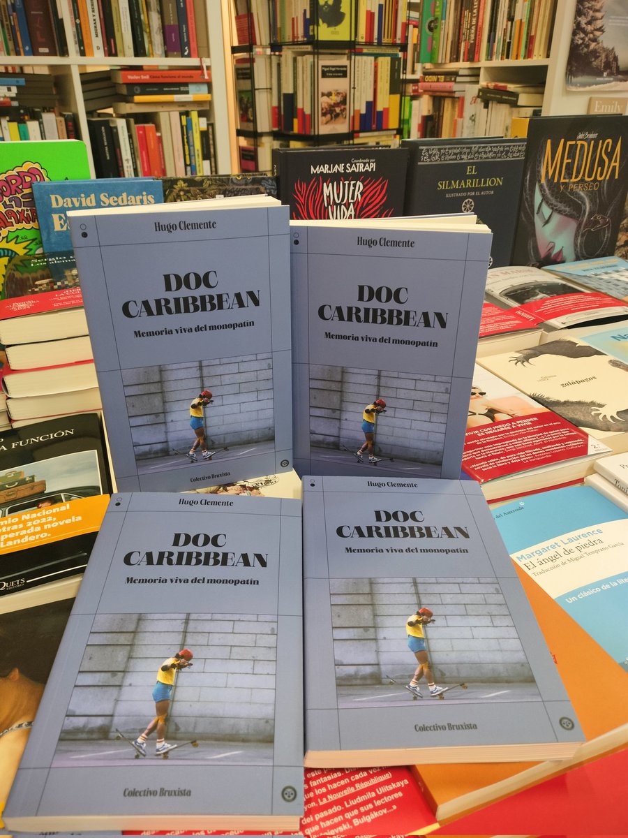 berbiriana's tweet photo. Jueves 25/4 (19h.): presentación del libro "DOC CARIBBEAN. Memoria viva del monopatín", sobre la trayectoria de un pionero del skate y la cultura del monopatín en España. Estarán con nosotras su autor, Hugo Clemente, y Doc Caribbean.
@hgclmnt 
@CaribbeanSkate
#ColectivoBruxista https://t.co/KqWokY5OrC