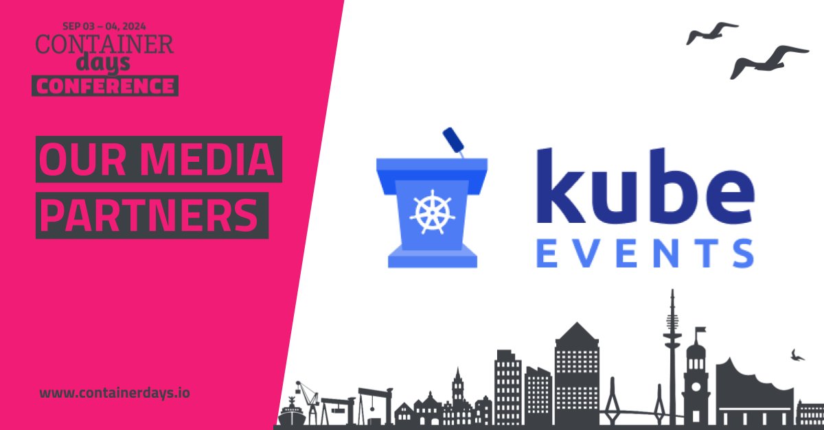 🚀 Thrilled to announce our media partnership with @K8sEvents for @ConDaysEU 2024! 🌟 Brace yourself for insights, networking, and the latest container tech trends. 👉 bit.ly/4d1DGjt
#CDS24 #ContainerDays2024 #GoingtoCDS24