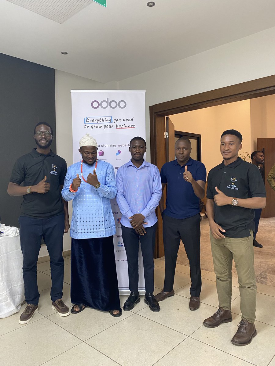 Julesyvj's tweet image. 👍🏾
#Odooroadshow