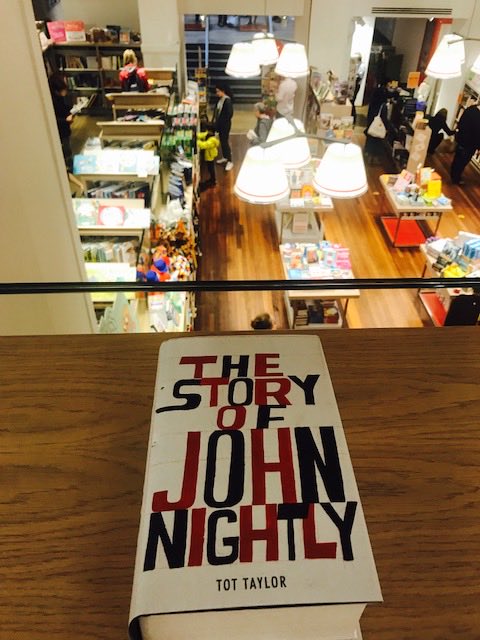 thanks to ⁦@Foyles⁩ main London #Superstore bookshop for keeping my “(very long)” - (⁦@GuardianBooks⁩ novel #TheStoryOfJohnNightly on their shelves in the main shop in #CharingCrossRoad #musicstory @TheBookseller #tottaylorbook #tottaylorsong #songwriter