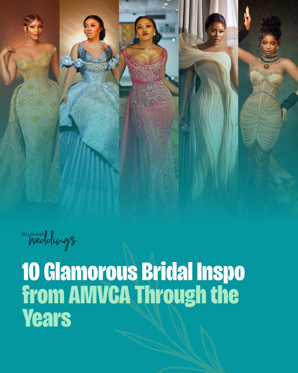 Check Out These 10 Glamorous Bridal Inspos From AMVCA Through The Years bellanaijaweddings.com/amvca-bridal-i…