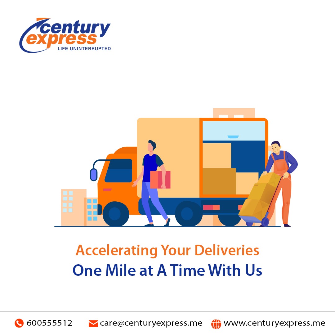 Century_Express's tweet image. Experience faster deliveries with Century Express🚚

Count on us for swift and secure deliveries🕒

Get in Touch:
📞 600 555512 | +9714 2673 999
📧 care@centuryexpress.me
🌐 centuryexpress.me

#ReliableCourier #Secure #DeliveryExperts #Logistics #CenturyExpress #Dubai #UAE