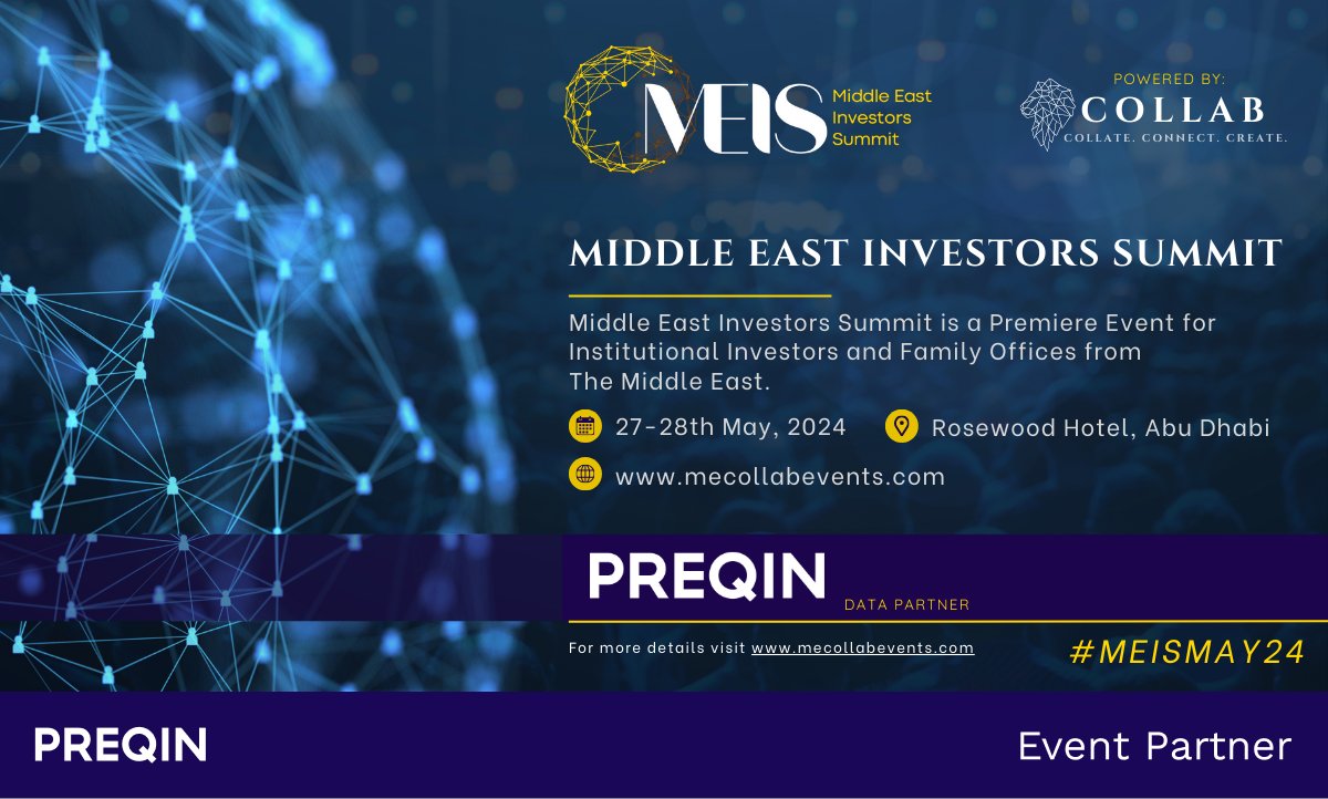 We are proud partners of Collab, The Middle East Investors Summit on May 27- 28th, 2024. Acquire invaluable knowledge via presentations and expert-led discussions on the most pressing investment topics. 🔗Learn more: okt.to/GR1KIF   📝Register: okt.to/hl1dVc