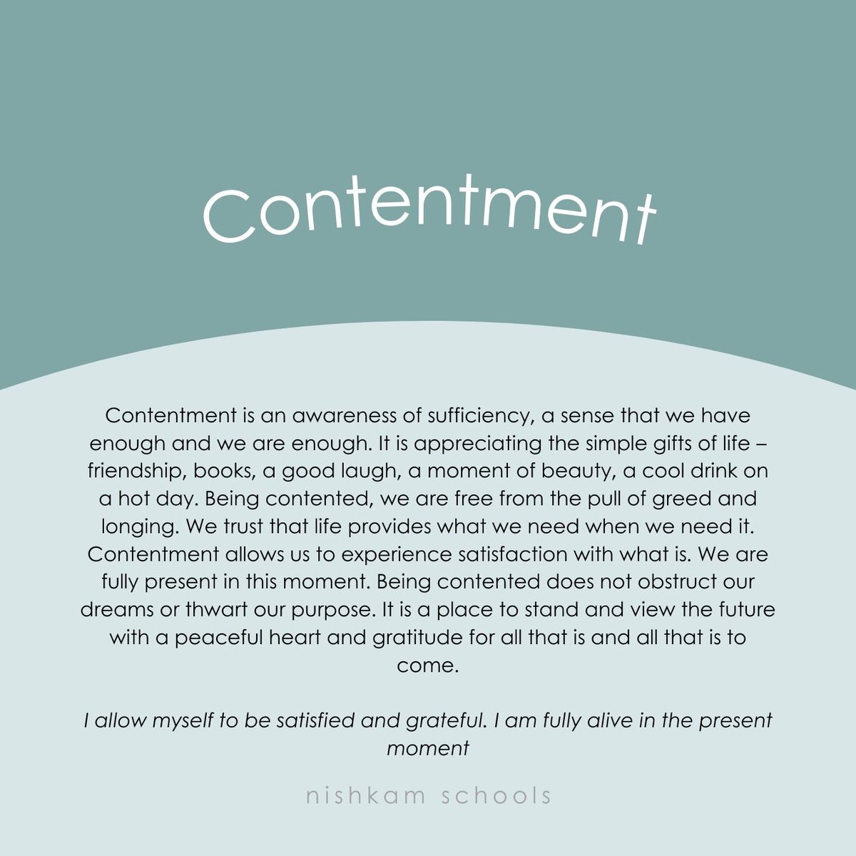 Happy International Mother Earth Day!
Mother Earth Day is a reminder to ourselves that we need a shift to a more sustainable economy that works for both people and the planet. Today, let’s reflect on the virtue of contentment to work towards more sustainable habits.
