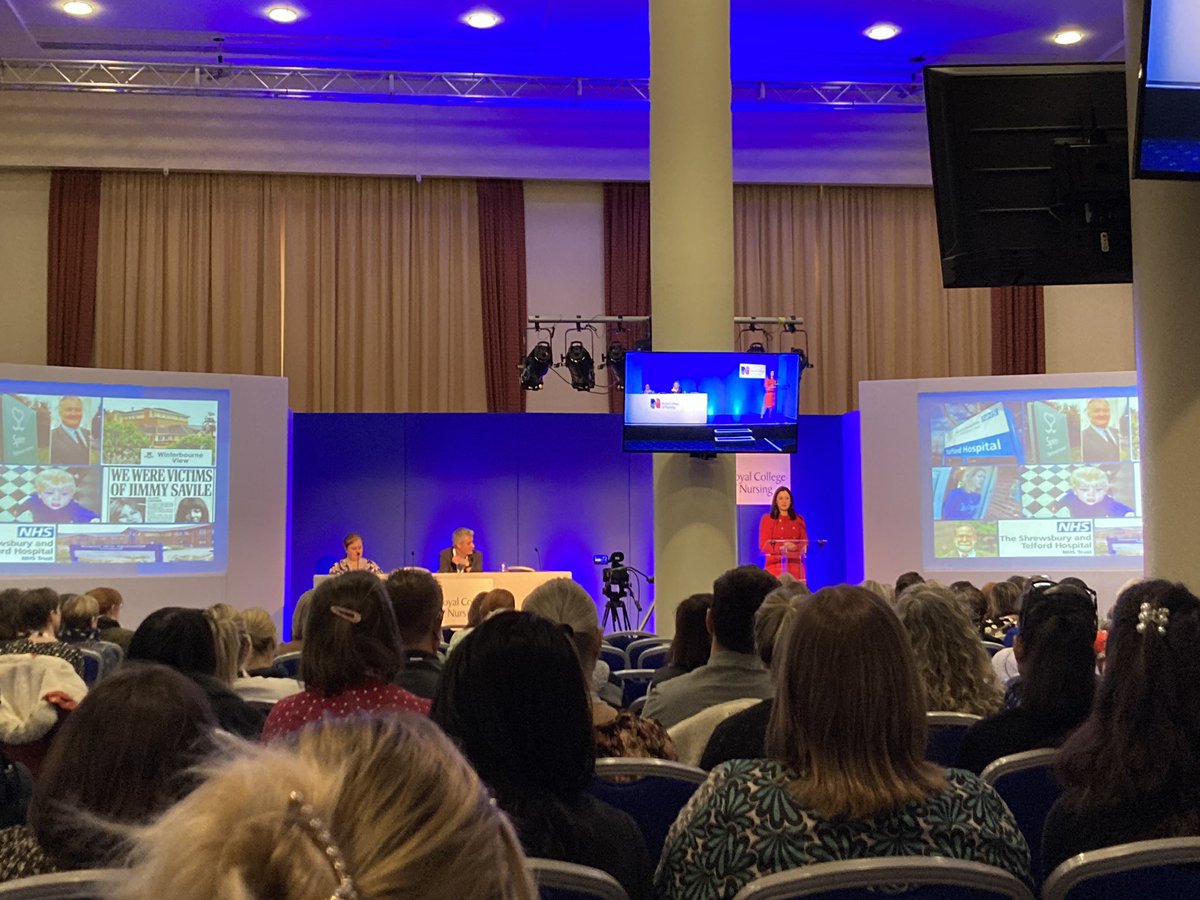 Incredibly moving keynote this morning from @DonnellyHelene at @theRCN conference today. Discussing the importance of psychological safety and compassionate leadership in creating a culture of patient safety #RCNED24 @RCNEdForum