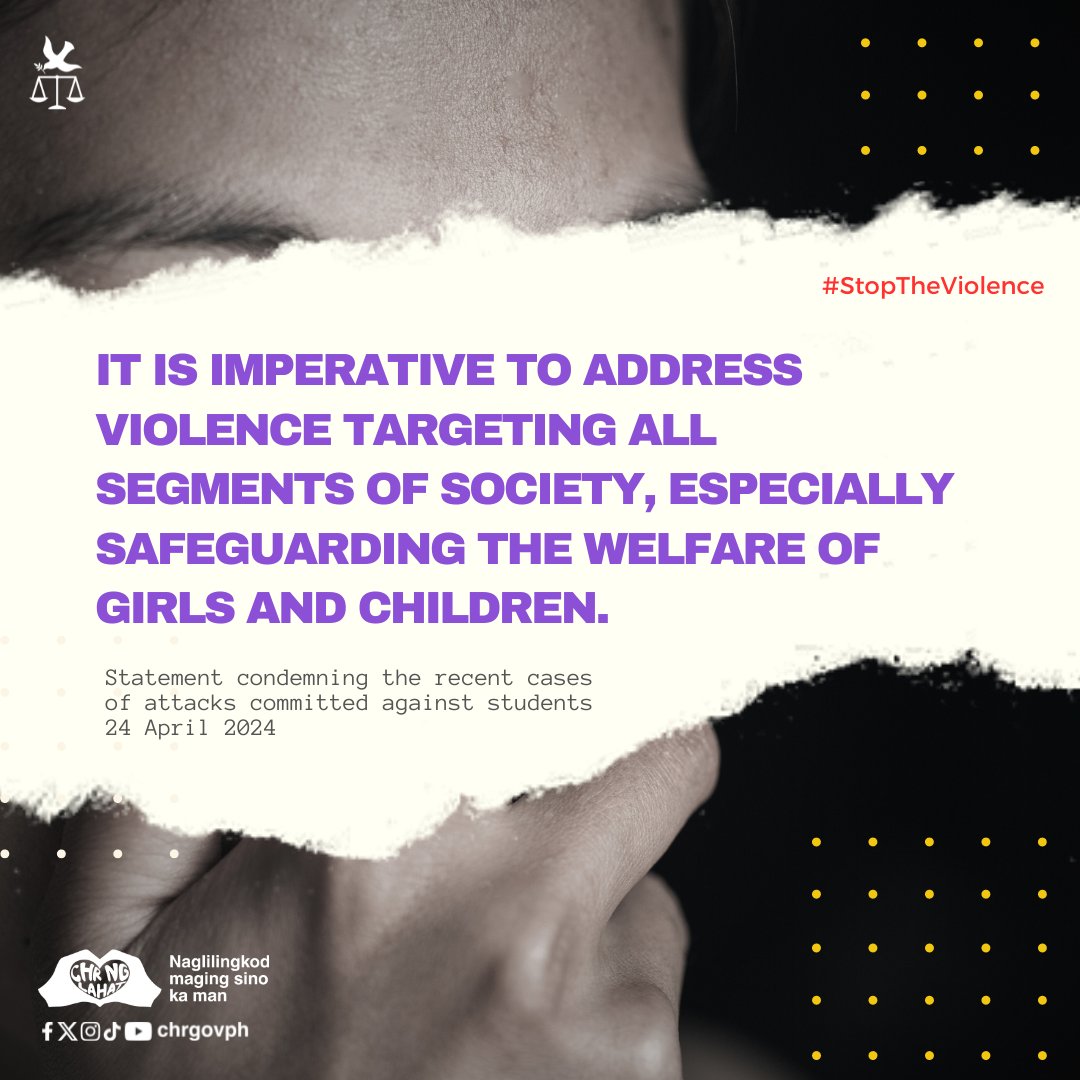 Pursuant to our mandate to protect the rights of all, CHR is conducting independent probe of these cases to exact accountability from the perpetrators. bit.ly/3QiGMWq