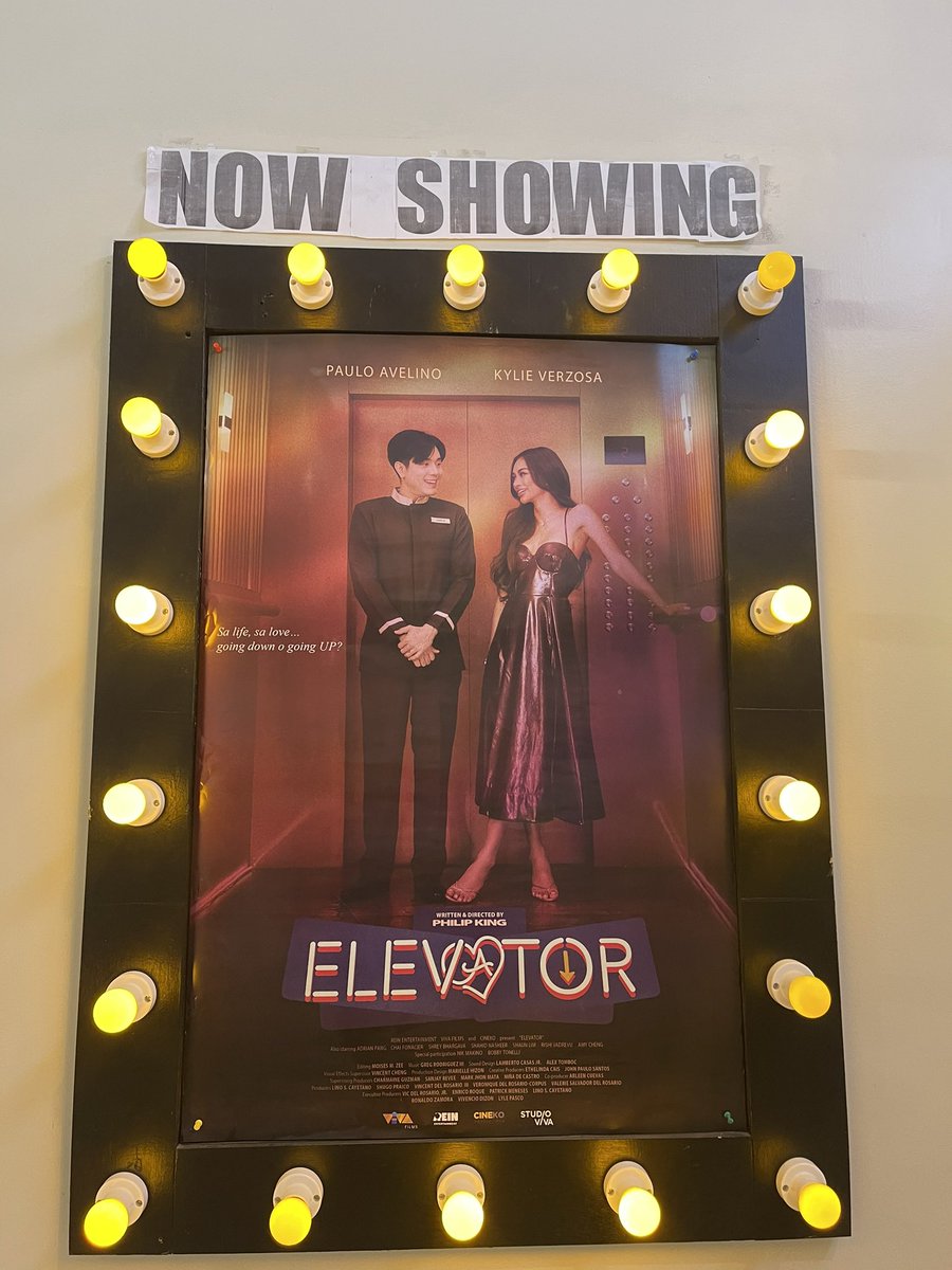 khatedelarama's tweet photo. Going up sa cinema 2 ng ICM to watch #ElevatorTheMovie Sana Ikaw ang #ElevatorBoy namin today @mepauloavelino Excited to watch. ELEVATOR NOW SHOWING! Watch na! #KimPau #KimPauForever #PauloAvelino #KimChiu https://t.co/Lgn2gc2s4k