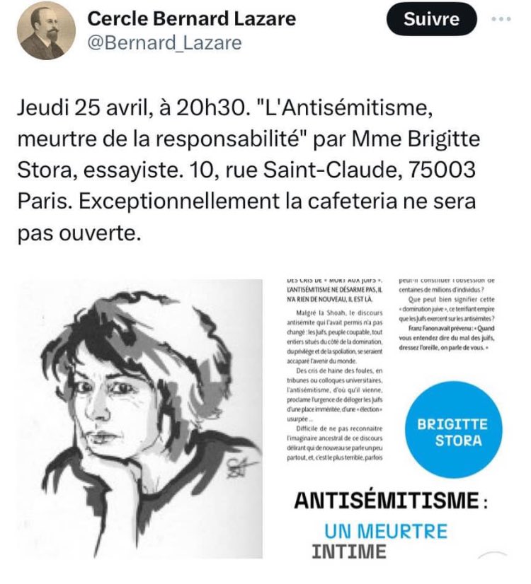Brigitte Stora tweet media