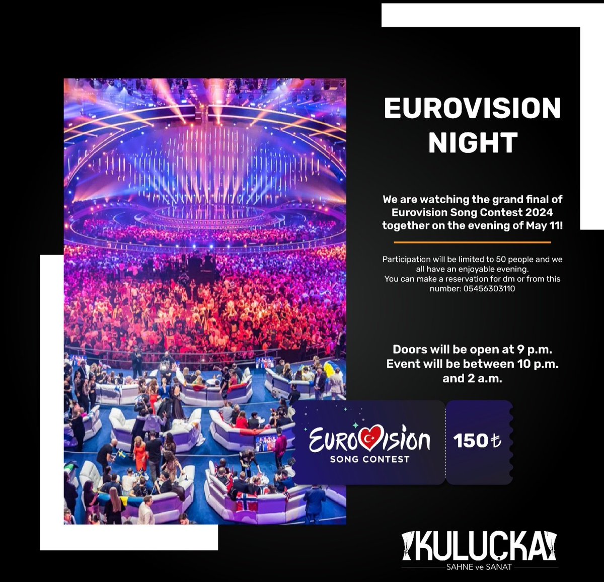 İzmir'de ESC grand finali güzel bir partiyle izlemek isteyen Dmden ulaşabilir #izmir #esc #Eurovision2024 #Eurovision #eurovizyon #avrovizya #fahree @esc_merkezi @Eurovisn_Turkey @Eurovision @eurovisiongang @focusturkey