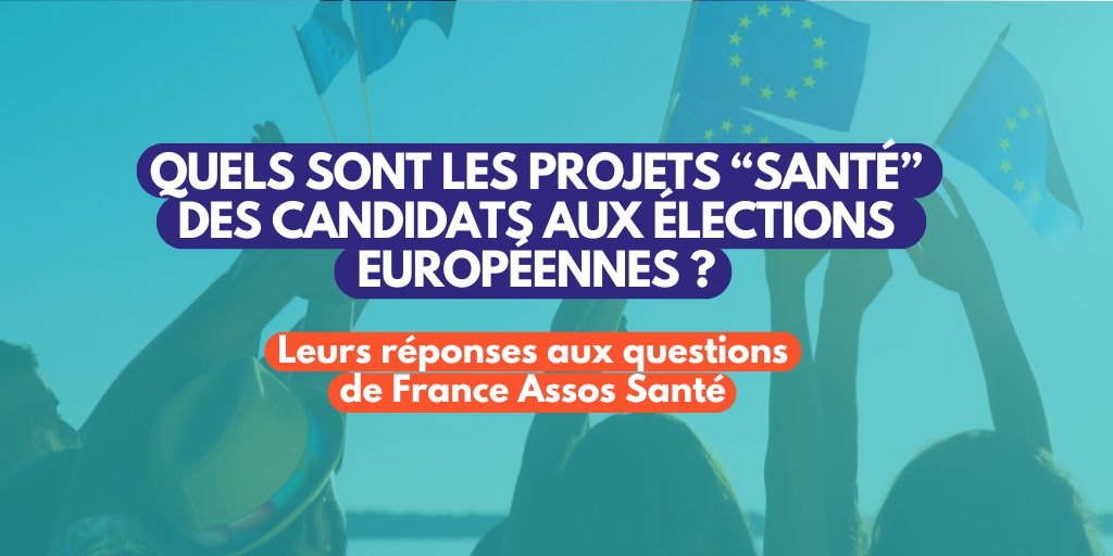 [@europeennes2024] Quels sont les projets santé des candidats aux #ElectionsEuropéennes ? ➡️France Assos Santé leur a posé 6 questions : alimentation, environnement, médicaments... 👉Découvrez leurs réponses et faites-vous votre avis avant le 9 juin ! 🔗france-assos-sante.org/elections-euro…