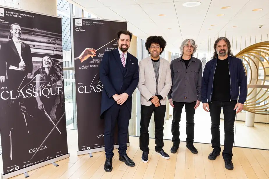 Imaginez entendre les chansons Holographic Thinking ou Astronomy Domine en version symphonique... Voivod se joindra à @OSMconcerts pour deux concerts exceptionnels dirigés par Dina Gilbert.